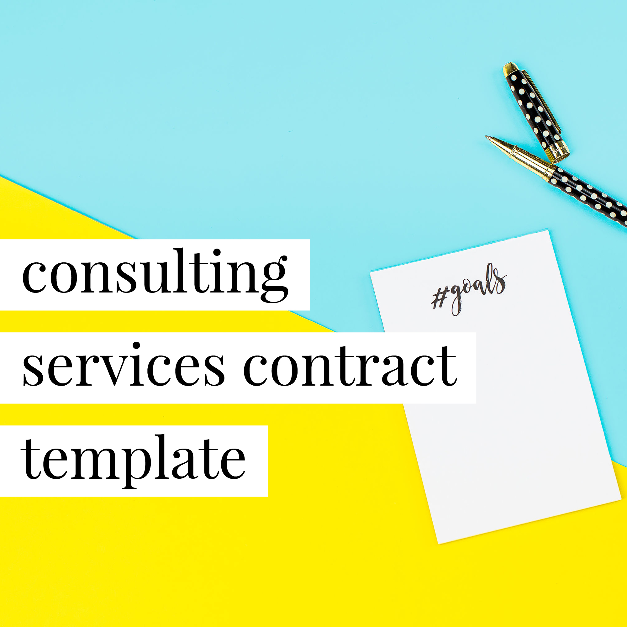 Consulting Services Contract Template Your Legal BFF®