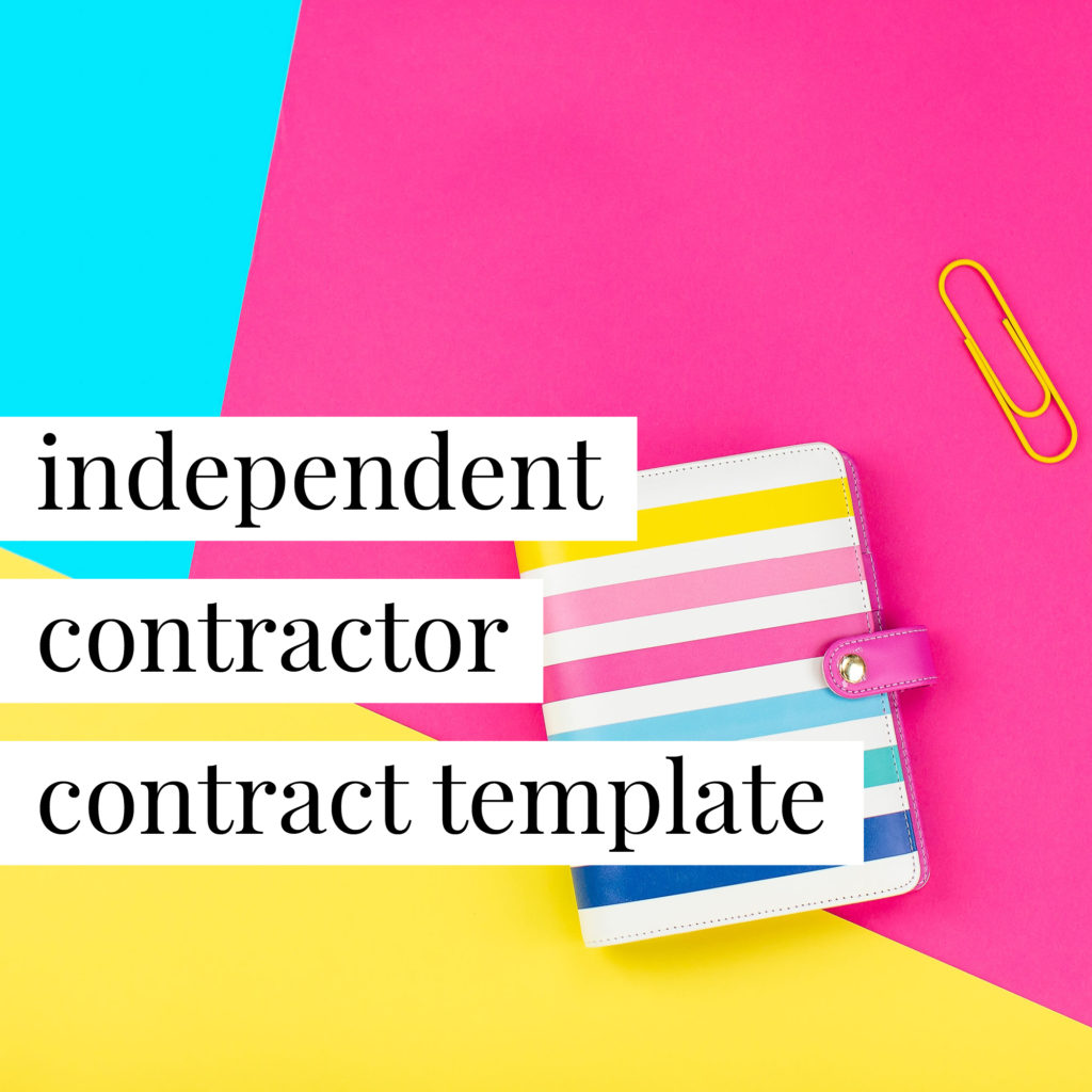 Independent Contractor Contract Template Your Legal BFF   Independent Contractor 1024x1024 